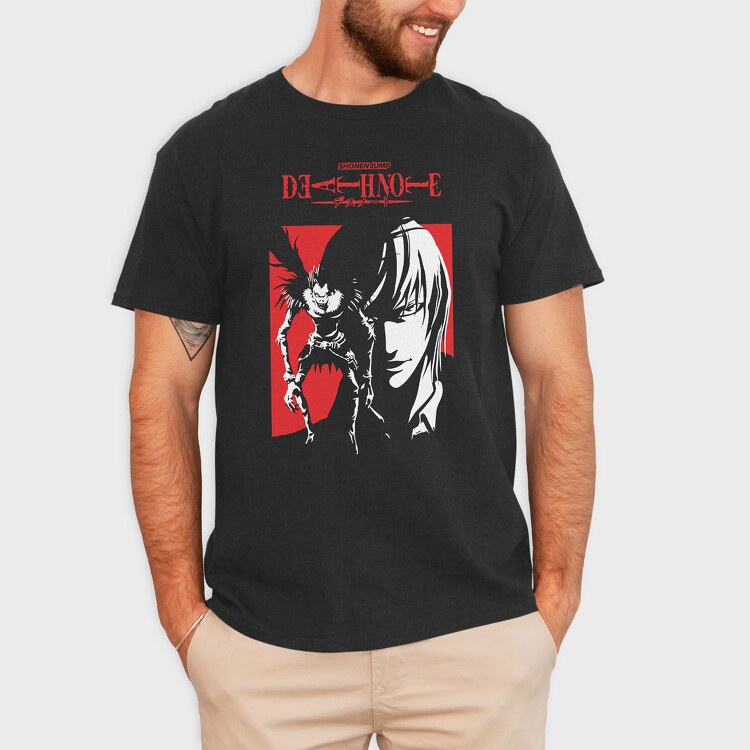 Death Note Kira, Tricou Barbati (Unisex)