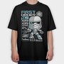 First Stormtrooper, Tricou Oversize Barbati (Unisex)