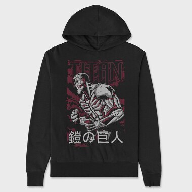 Attack on Titan 6, Hanorac Oversize Barbati (Unisex)