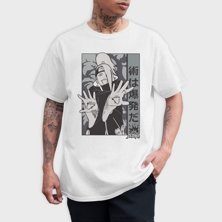 Deidara, Tricou Barbati (Unisex)