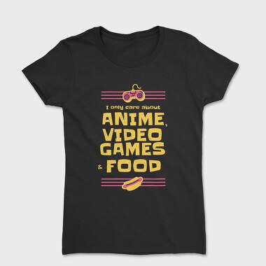 Anime Game Food Fest, Tricou Femei