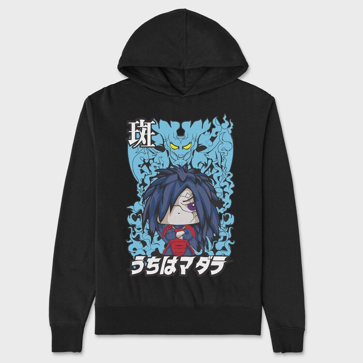 Funko Anime Madara Uchiha, Hanorac Oversize Barbati (Unisex)