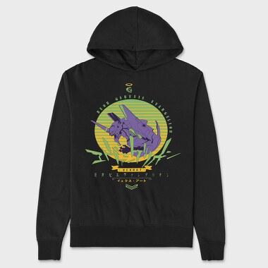 Neon Genesis Evangelion 13, Hanorac Oversize Barbati (Unisex)