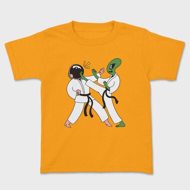 Tricou Copii, Astronaut Alien Karate