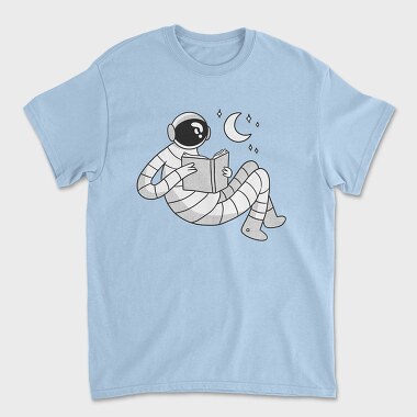 Tricou Barbati (Unisex), Astronaut Reading