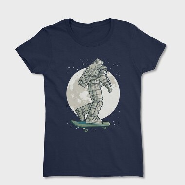 Tricou Femei, Astronaut Skate