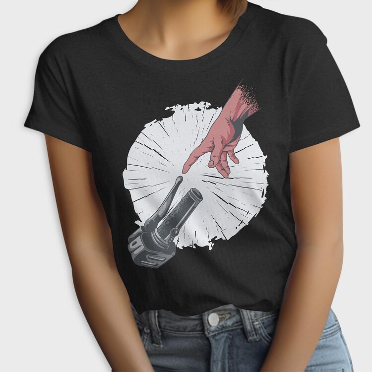 Hand And Motorcycle, Tricou Femei