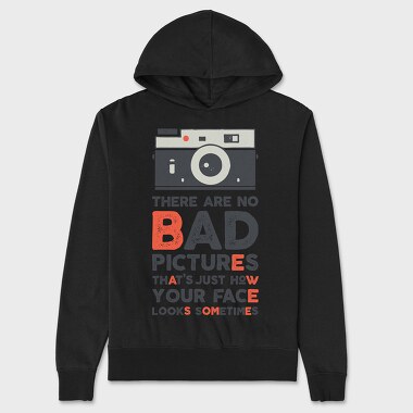 There Are No Bad Pictures, Hanorac Oversize Barbati (Unisex)