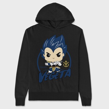 Funko Anime Vegeta Drangon Ball Z, Hanorac Oversize Barbati (Unisex)