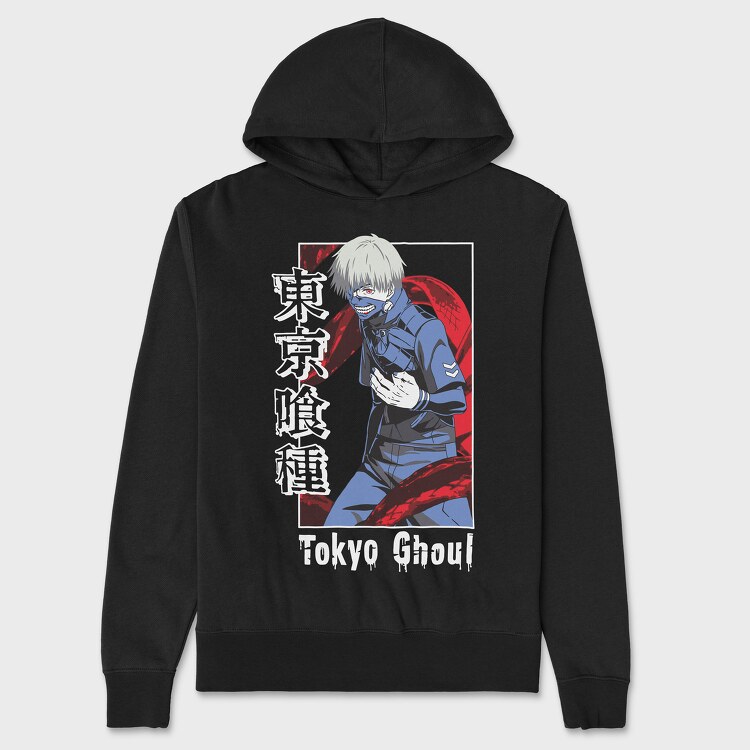 Tokio Ghoul 2, Hanorac Oversize Barbati (Unisex)