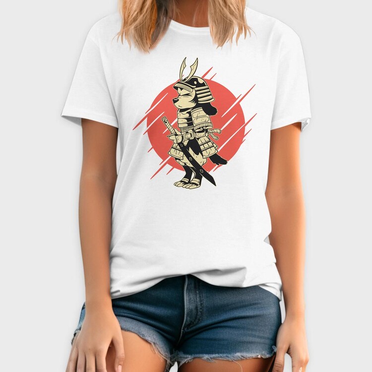 Samurai Dog, Tricou Barbati (Unisex)