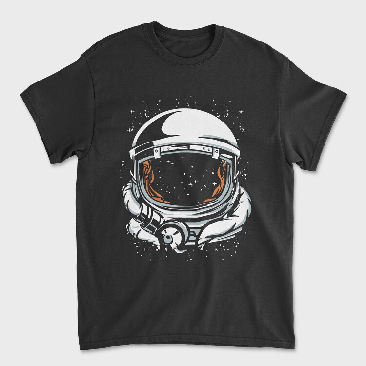 Tricou Barbati (Unisex), Astronaut Abstract