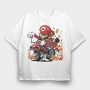 Mario Kart Speed, Tricou Oversize Barbati (Unisex)