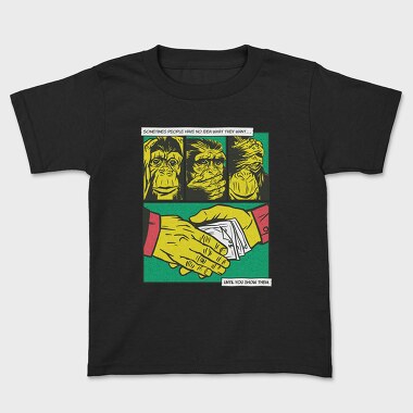 Tricou Copii, Monkey Money Comics