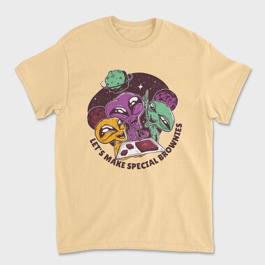 Tricou Barbati (Unisex), Aliens Make Special Brownies