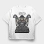 Dead Bikers, Tricou Oversize Barbati (Unisex)