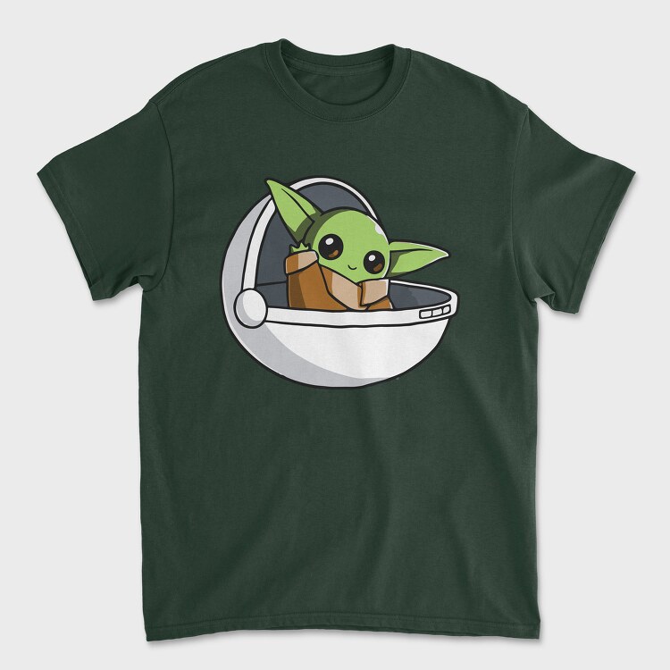 Baby Yoda 2, Tricou Barbati (Unisex)