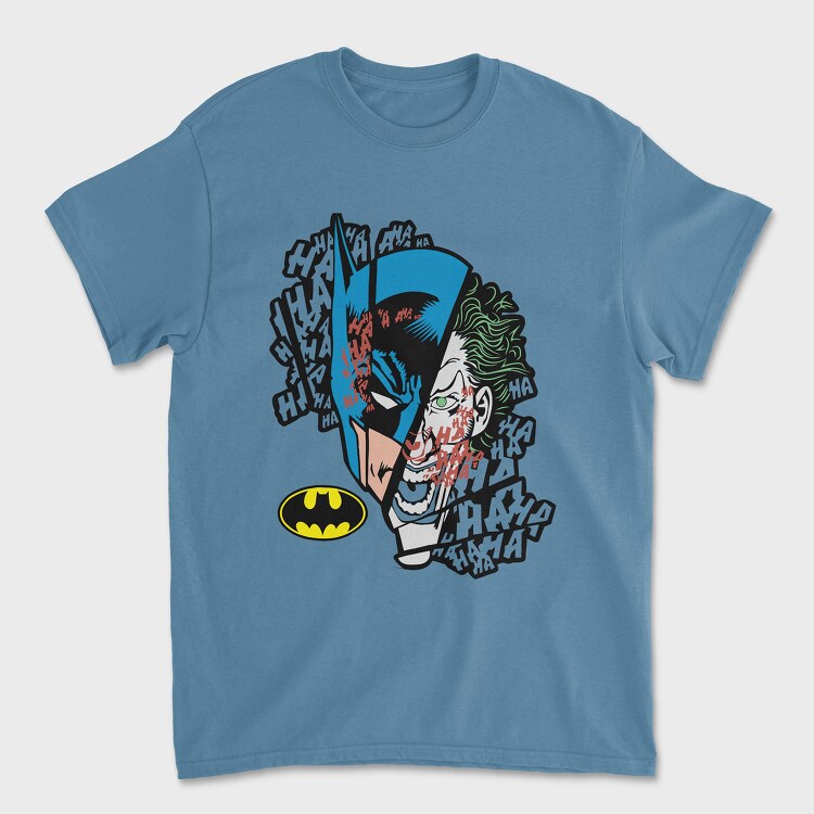 Batman Jocker, Tricou Barbati (Unisex)