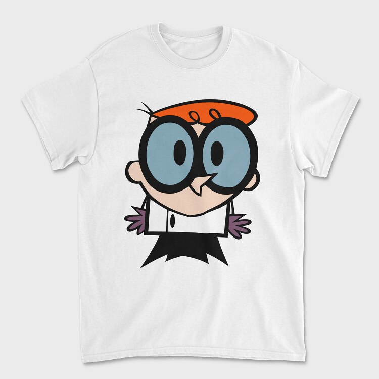 Cartoon Retro Dexter Laboratory 3, Tricou Barbati (Unisex)