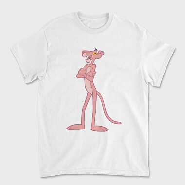 Cartoon Retro Pink Panter 2, Tricou Barbati (Unisex)