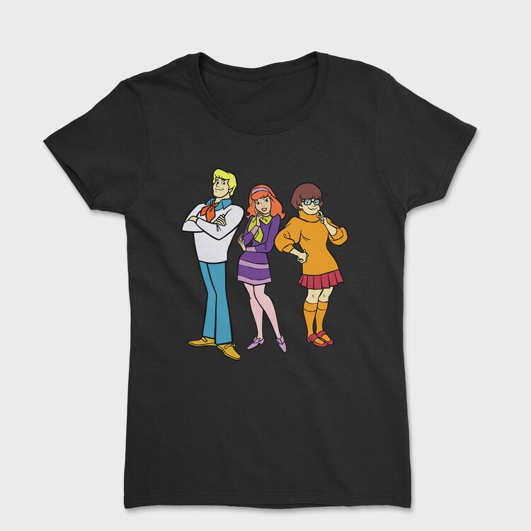Cartoon Retro Scooby Doo 1, Tricou Femei