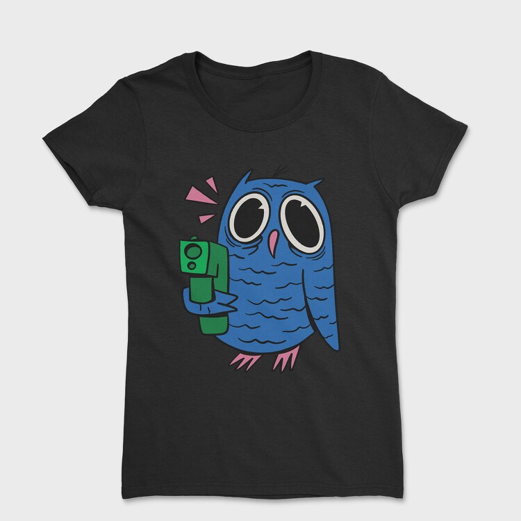 Crazy Owl Gun, Tricou Femei