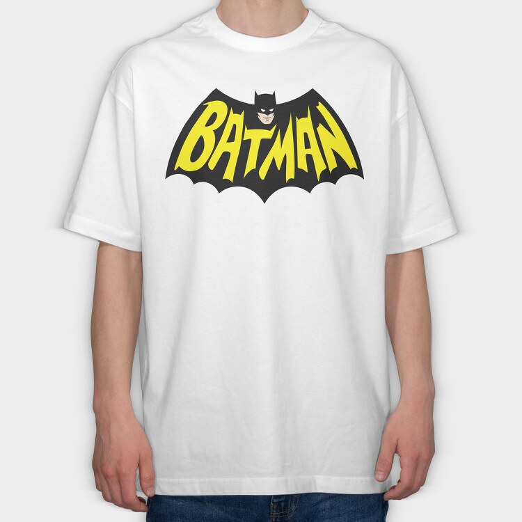 Batman Wings, Tricou Oversize Barbati (Unisex)