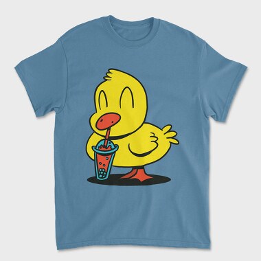 Duck Bubble Tea, Tricou Barbati (Unisex)