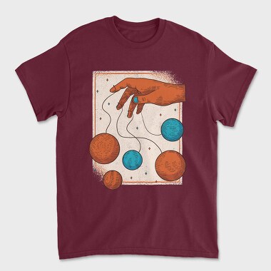 Tricou Barbati (Unisex), Hand Planets