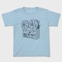 Vintage Audio Illustration 2, Tricou Copii