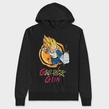 Dragon Ball Z 3, Hanorac Oversize Barbati (Unisex)