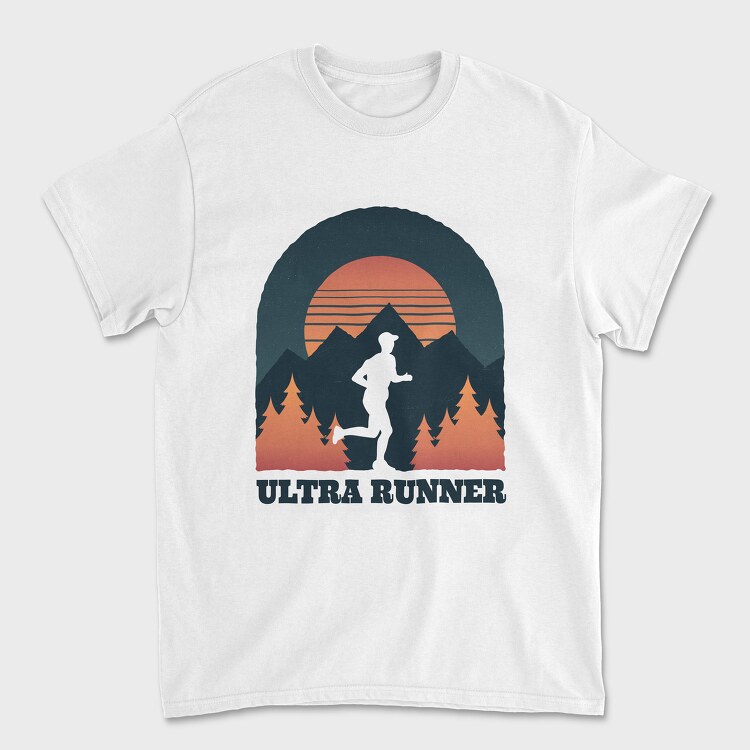 Ultra Runner, Tricou Barbati (Unisex)