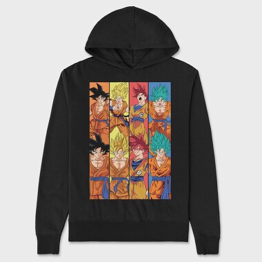 Dragon Ball Z 33, Hanorac Oversize Barbati (Unisex)