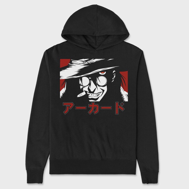 Hellsing 8, Hanorac Oversize Barbati (Unisex)