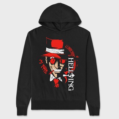 Hellsing Alucard, Hanorac Oversize Barbati (Unisex)