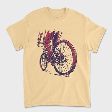 Tricou Barbati (Unisex), Muscular Cyclist