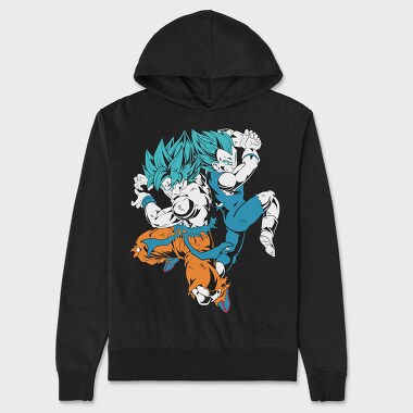 Dragon Ball Z 37, Hanorac Oversize Barbati (Unisex)