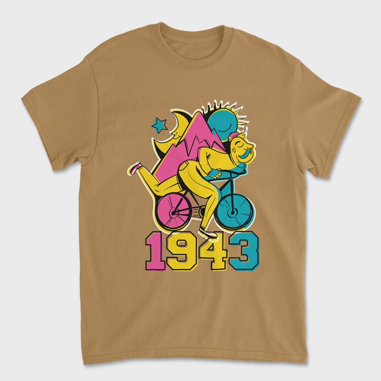 Bicycle Day, Tricou Barbati (Unisex)