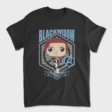 Blackwidow Endgame Pop, Tricou Barbati (Unisex)