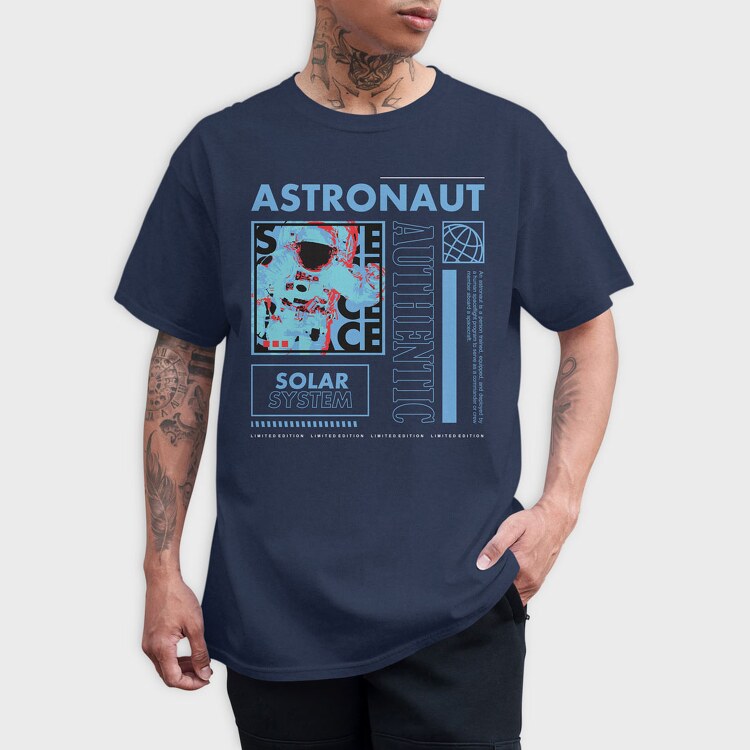Astronaut 2, Tricou Barbati (Unisex)