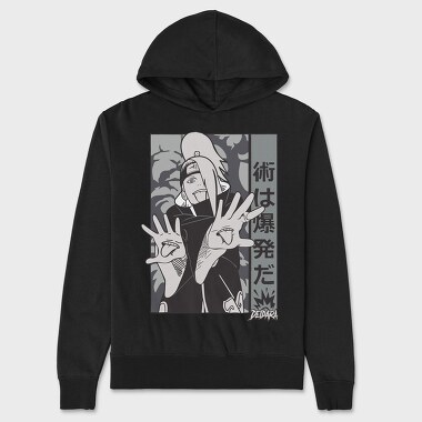 Deidara, Hanorac Oversize Barbati (Unisex)