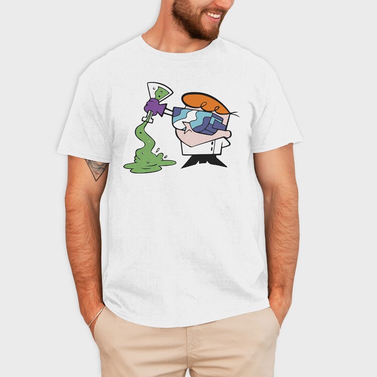 Dexter Laboratory 19, Tricou Barbati (Unisex)