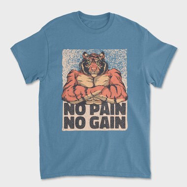 Tricou Barbati (Unisex), Muscular Tiger