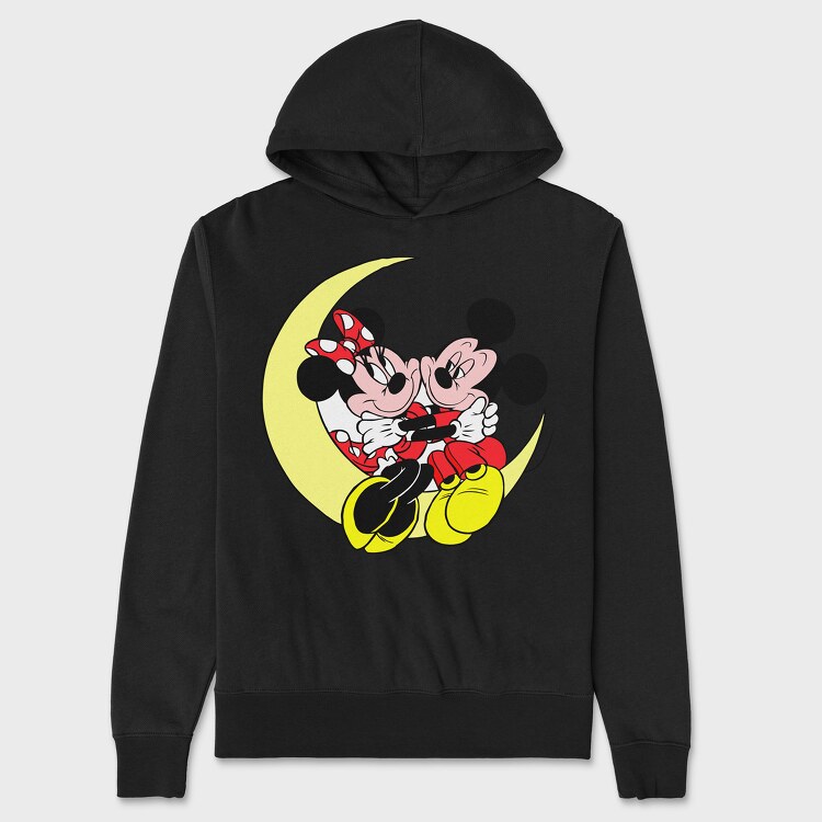 Cartoon Retro Disney 4, Hanorac Oversize Barbati (Unisex)