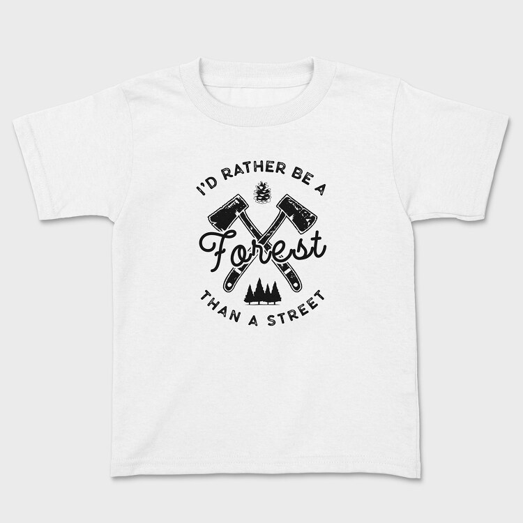 i d rather be a forest, Tricou Copii