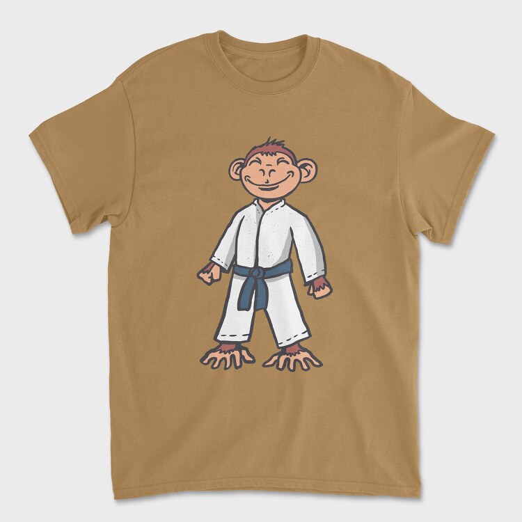 Carate Monkey, Tricou Barbati (Unisex)