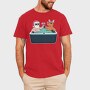 Jacuzzi Christmas, Tricou Barbati (Unisex)