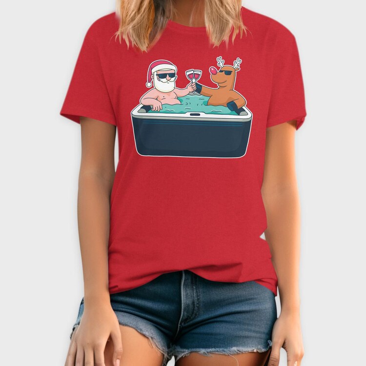 Jacuzzi Christmas, Tricou Barbati (Unisex)