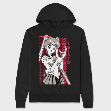 Sailor Moon 24, Hanorac Oversize Barbati (Unisex)