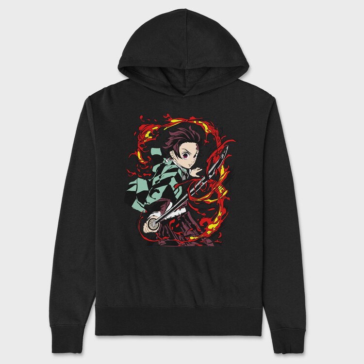 Demon Slayer 17, Hanorac Oversize Barbati (Unisex)